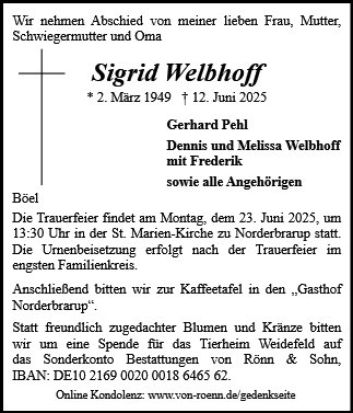 Sigrid Welbhoff