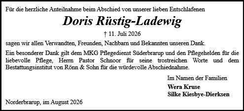 Doris Rüstig