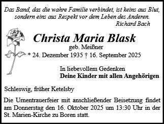 Christa Blask