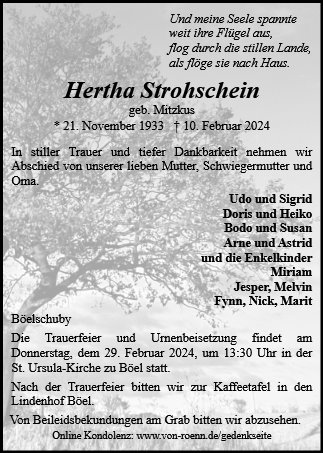 Herta Strohschein