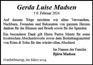 Gerda Luise Madsen