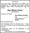 Anzeige