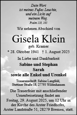 Gisela Klein