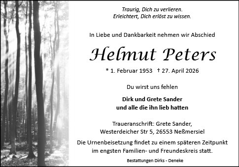 Helmut Peters