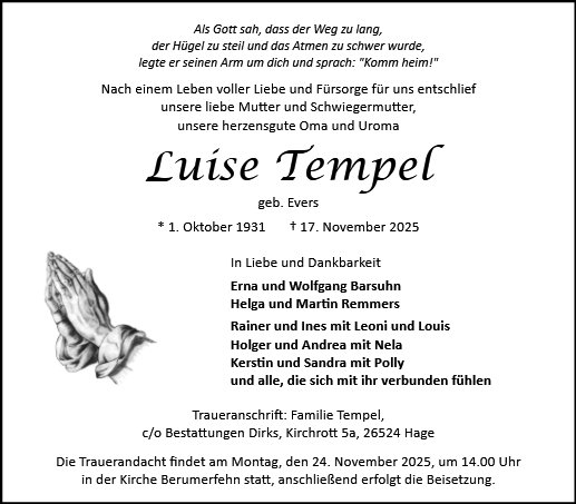 Luise Tempel