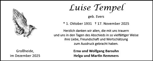 Luise Tempel