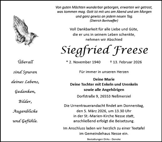 Siegfried Freese