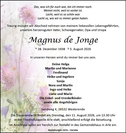Magnus de Jonge
