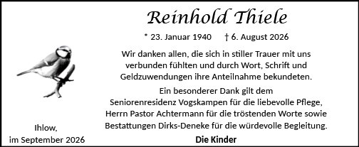 Reinhold Thiele