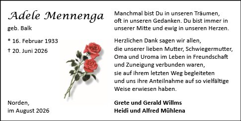 Adele Mennenga
