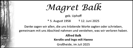 Magret Balk