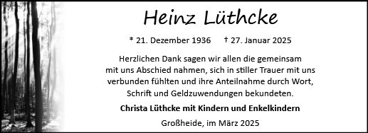 Heinz Lüthcke