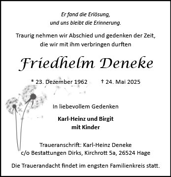 Friedhelm Deneke