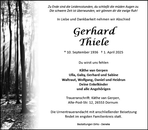 Gerhard Thiele