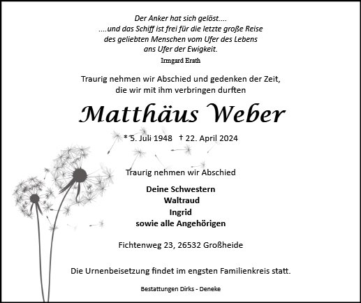 Matthäus Weber