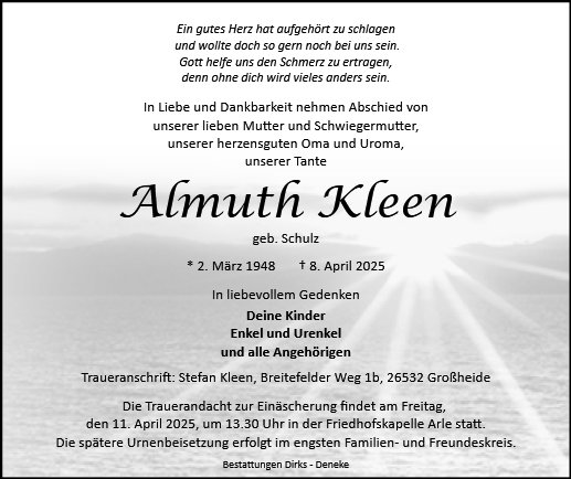 Allmuth Kleen