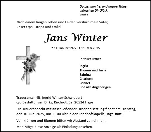 Jans Winter