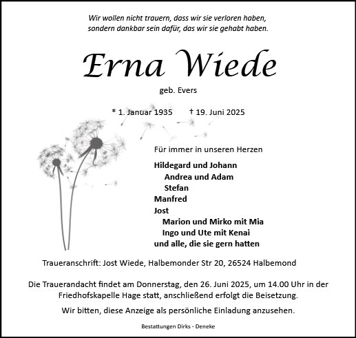 Erna Wiede