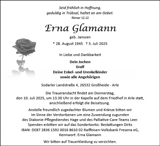 Erna Glamann