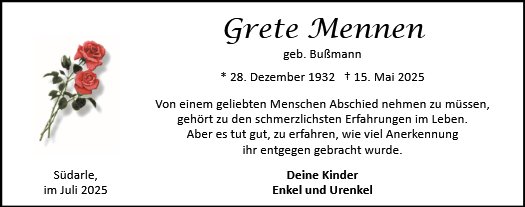 Grete Mennen