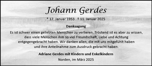 Johann Gerdes