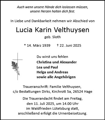Lucia Karin Velthuysen