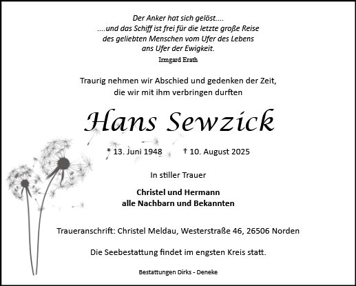 Hans Sewzick