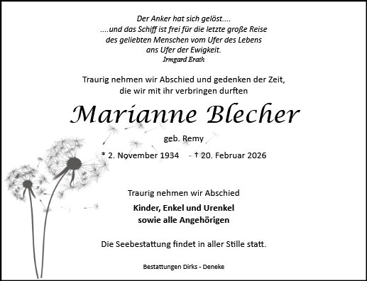 Marianne Blecher