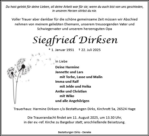 Siegfried Dirksen