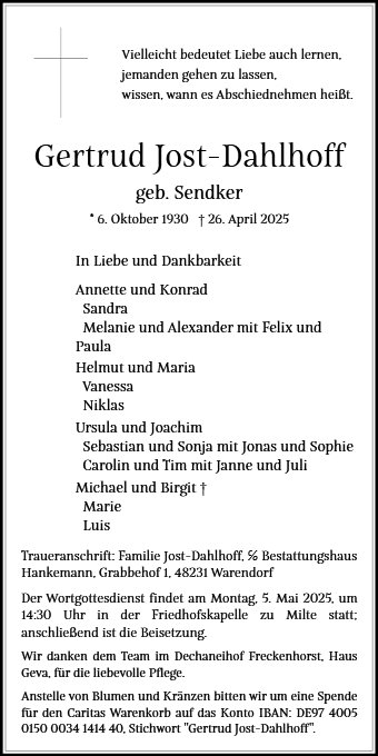Gertrud Jost-Dahlhoff