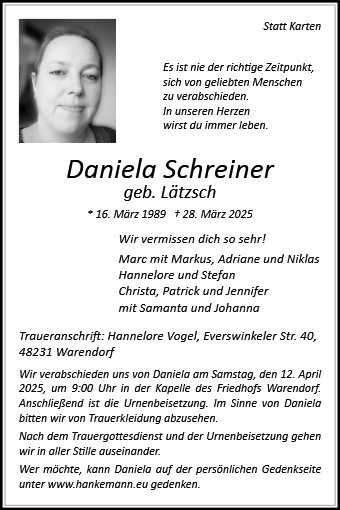 Daniela Schreiner