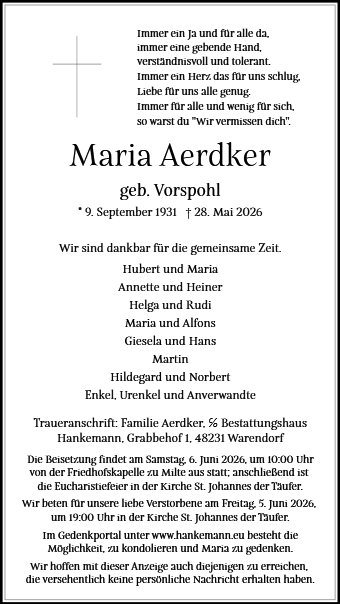 Maria Aerdker