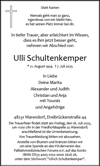 Ulrich Schultenkemper