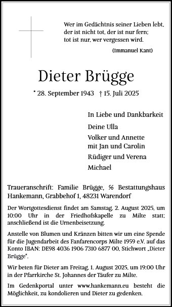 Dieter Brügge