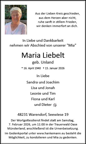 Maria Liebelt