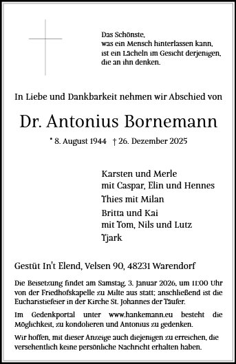 Antonius Bornemann