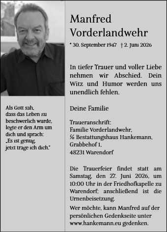 Manfred Vorderlandwehr