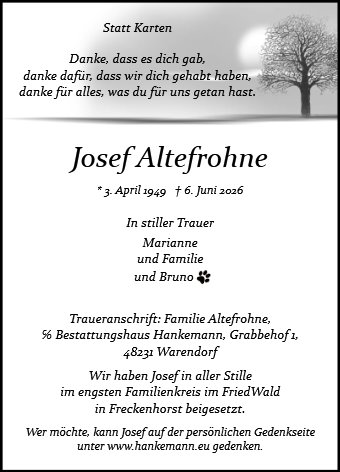 Josef Altefrohne