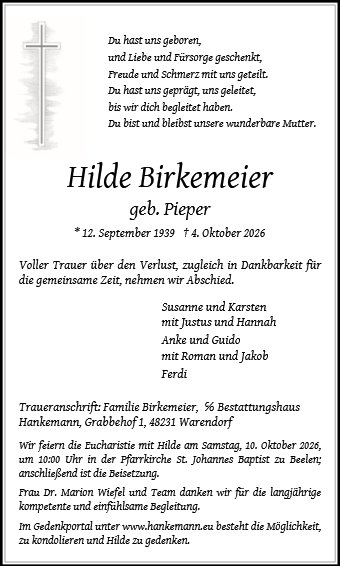 Hilde Birkemeier