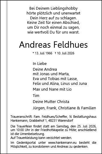 Andreas Feldhues