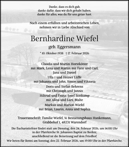 Bernhardine Wiefel
