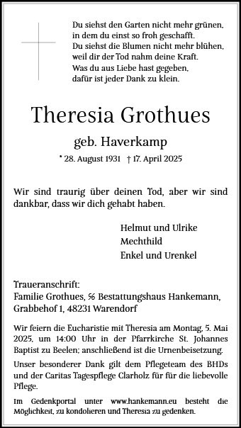 Theresia Grothues