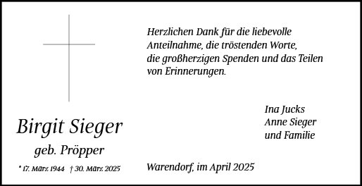 Birgit Sieger