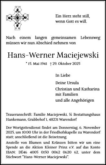 Hans-Werner Maciejewski