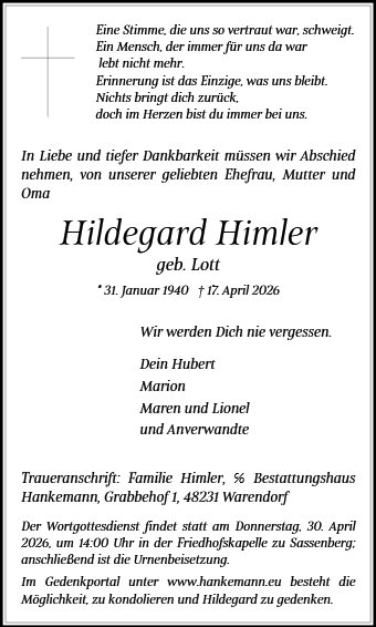 Hildegard Himler