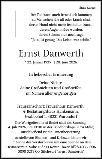 Ernst Danwerth