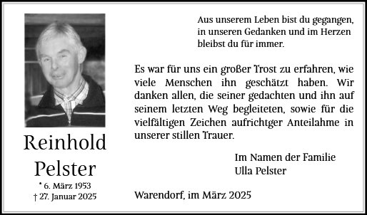 Reinhold Pelster