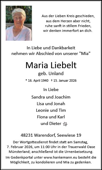 Maria Liebelt