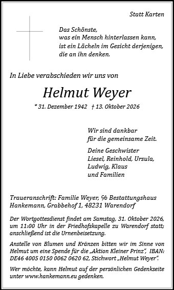 Helmut Weyer