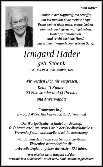 Irmgard Hader